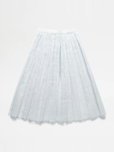Tod's SKIRT IN ORGANZA - WHITE