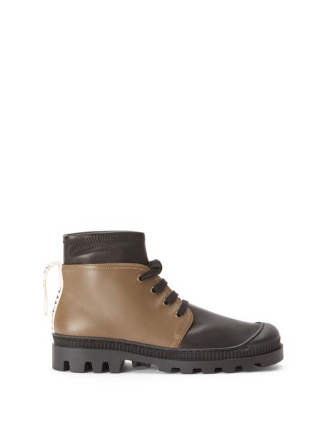 Loewe Stretch combat boot in lambskin