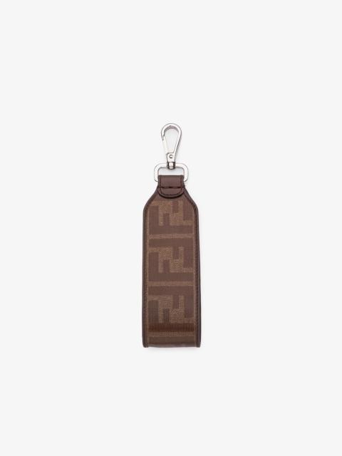 FENDI Brown fabric lanyard