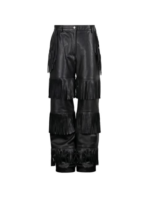 Martine Rose fringed trousers
