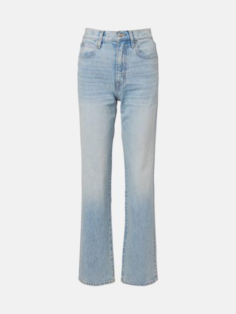 SLVRLAKE London high-rise straight jeans