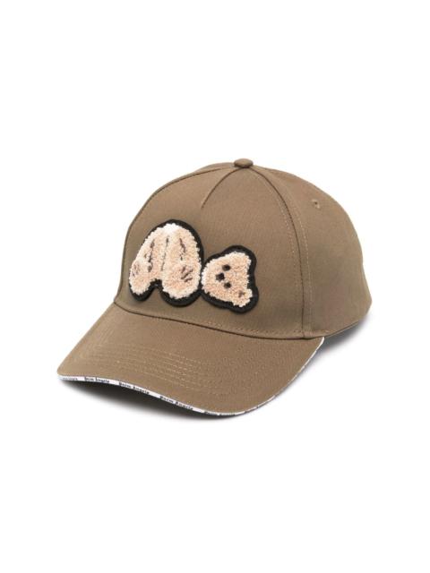 Palm Angels Teddy Bear appliqué cap