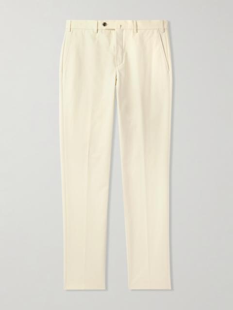 Loro Piana Carlo Hyannis Tapered Cotton-Blend Trousers