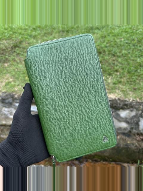 Other brands Alfred Dunhill - Authentic Dunhill Green Zip Around Travel Wallet Italy