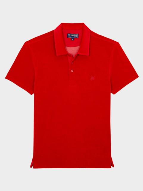 Vilebrequin Men's Organic Terry Polo Shirt