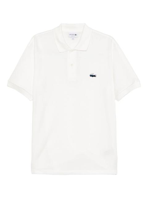 LACOSTE logo-embroidered polo shirt