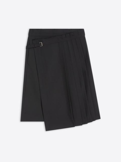 Dries Van Noten PLEATED WOOL KILT