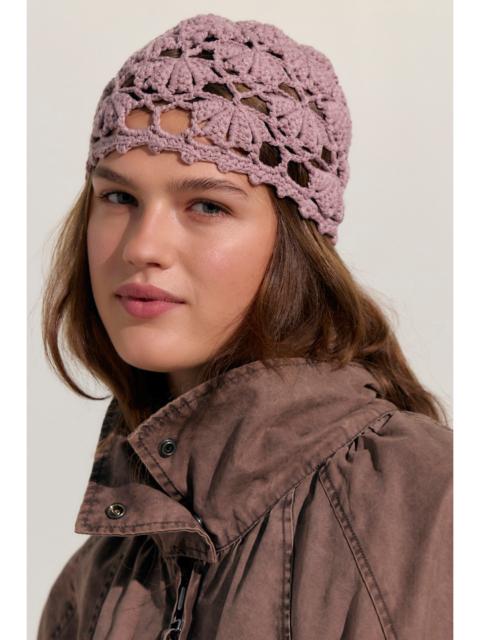 FREE PEOPLE Cora Crochet Knit Skull Cap