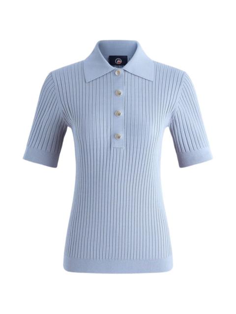Fusalp ribbed buttoned polo shirt