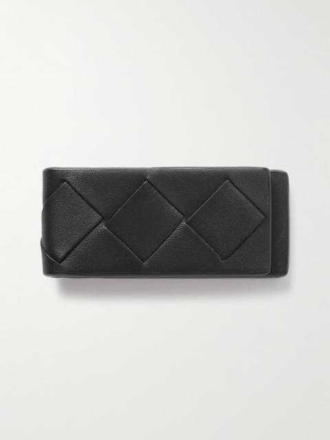 Bottega Veneta Intrecciato Full-Grain Leather Money Clip