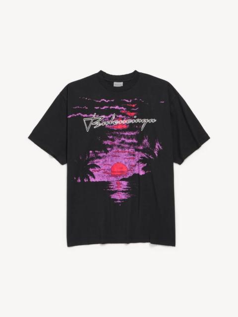 BALENCIAGA Women's Dream Medium Fit T-shirt in Black