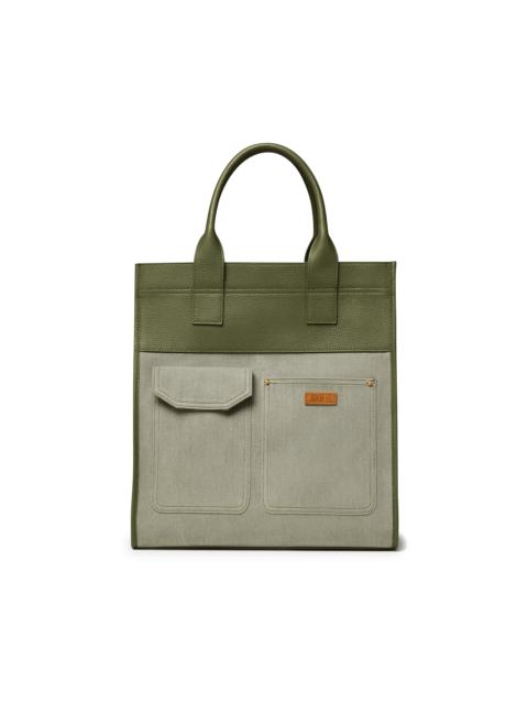 July Wayfarer Suede Book Tote