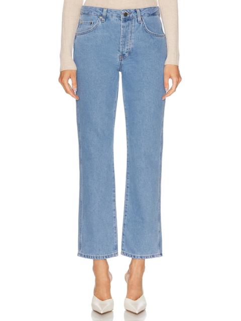 RENGGLI Straight Leg Jeans in Light Wash