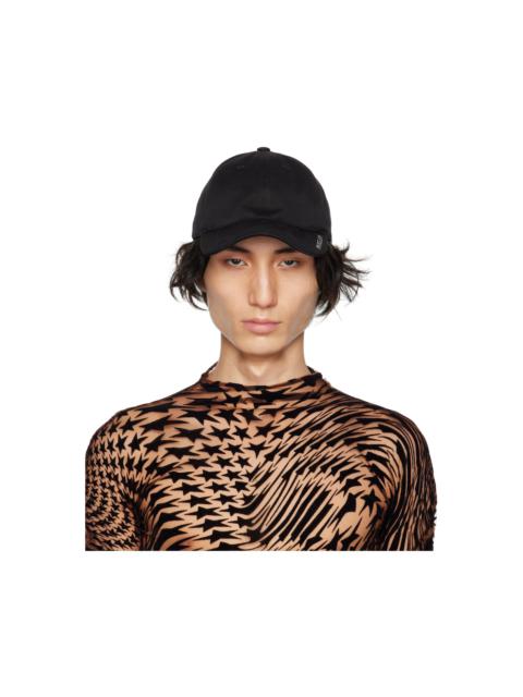 MUGLER Black Logo Cap