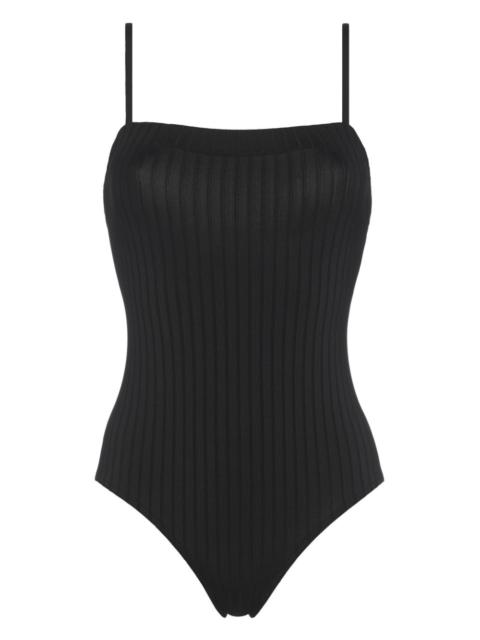 ERES Tropicalia ribbed swimsuit