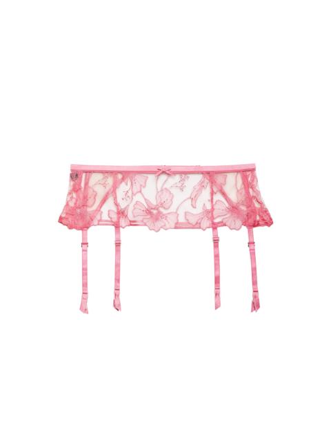 Fleur du Mal Harper Embroidery Garter Belt
