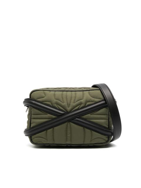 Alexander McQueen The Harness quilted camera bag
