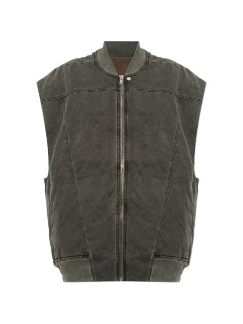 Rick Owens DRKSHDW Jumbo Flight oversized denim vest
