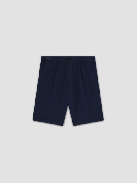 Paul & Shark LINEN AND COTTON BERMUDA WITH PLEATS
