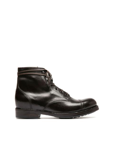 OFFICINE CREATIVE leather lace-up boots