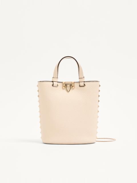 Valentino VALENTINO GARAVANI ROCKSTUD MINI BAG IN GRAINY CALFSKIN