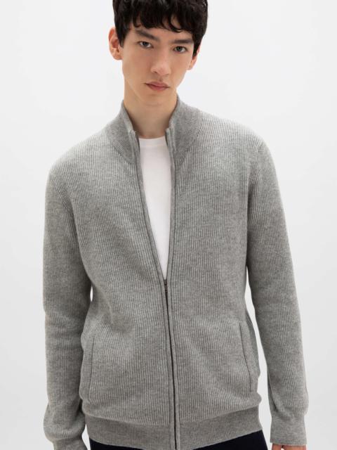 Johnstons of Elgin Ribbed Cashmere Cardigan