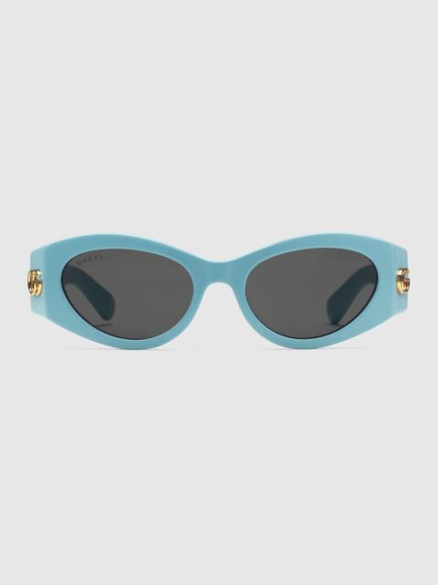 Cat-eye frame sunglasses