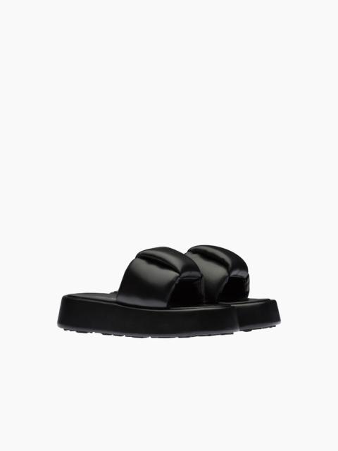 Miu Miu Nappa leather sandals