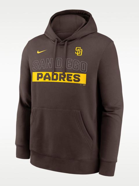 Nike San Diego Padres Club Men's Nike MLB Pullover Hoodie
