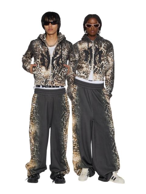 Ksubi MOWALOLA TRAKPANT BLACK CHEETAH