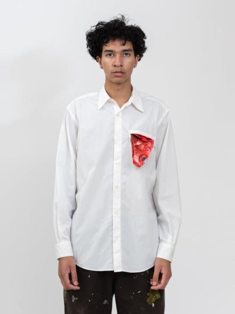 doublet White Kinmedai Thread Shirt