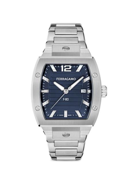 FERRAGAMO F-80 Tonneau 42mm watch