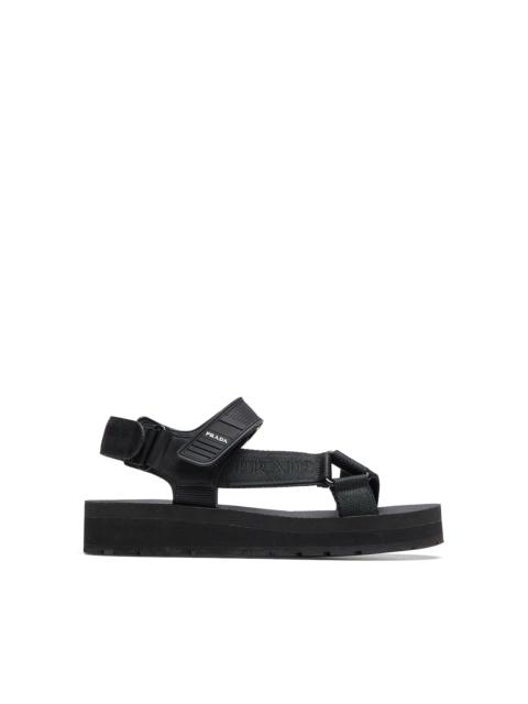 Prada Sporty nylon band strap sandals