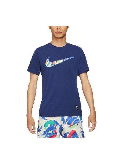 Nike Nike x Kelly Anna London Jointly Signed Pattern Printing Male Blue CZ9882-492