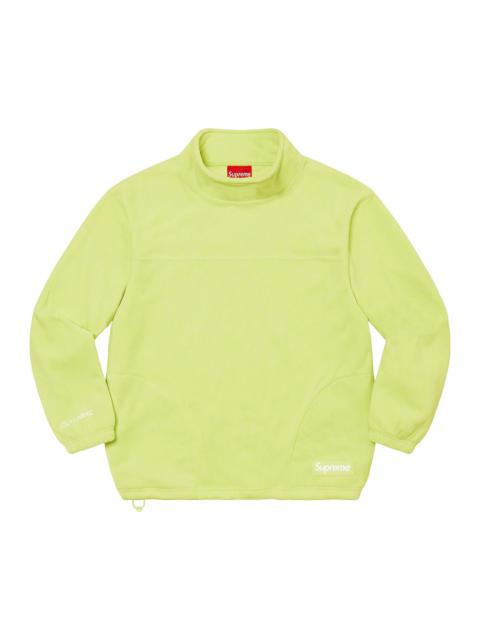 Supreme x Polartec Mock Neck Pullover 'Lime'