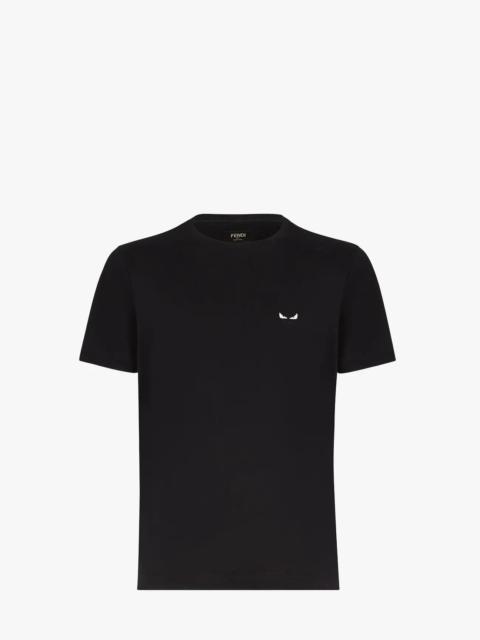 FENDI Black jersey T-shirt
