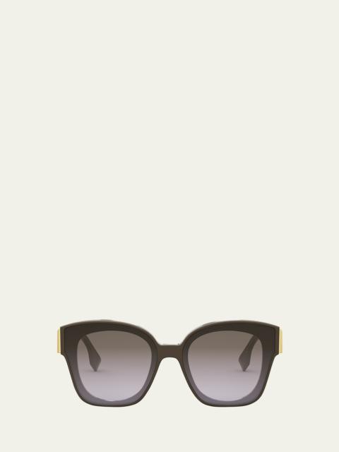 Fendi First Acetate Cat-Eye Sunglasses