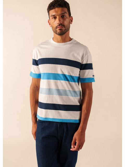 SAINT JAMES PHILEAS Striped Cotton T-Shirt