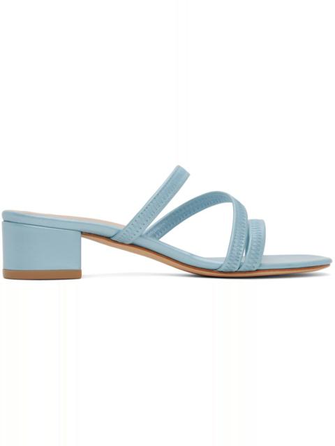 MARYAM NASSIR ZADEH Blue Riviera Heeled Sandals