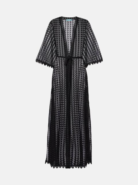 MELISSA ODABASH Talitha semi-sheer kaftan