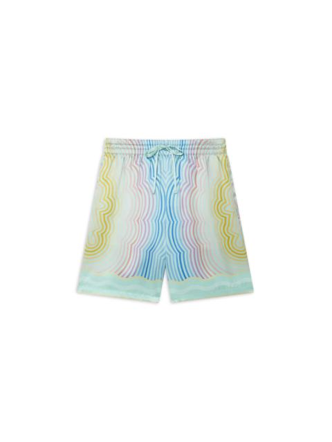 CASABLANCA Masao San Silk Shorts
