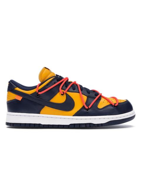 Nike 나이키 덩크 낮은 오프 화이트 대학 골드