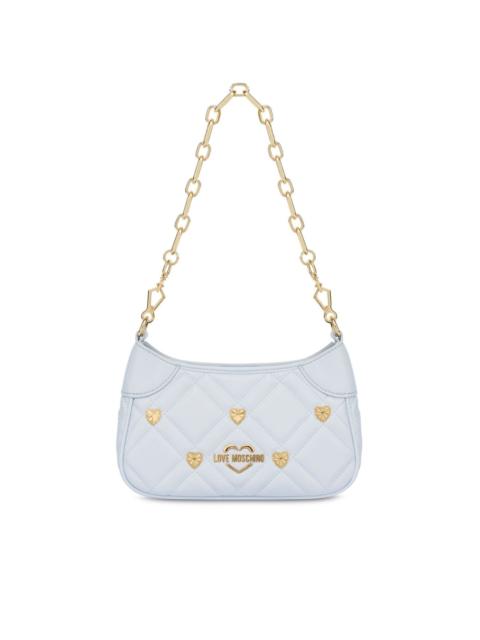 Moschino logo shoulder bag