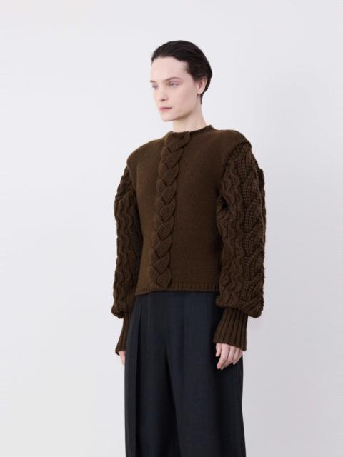 Lemaire CABLE SLEEVELESS JUMPER