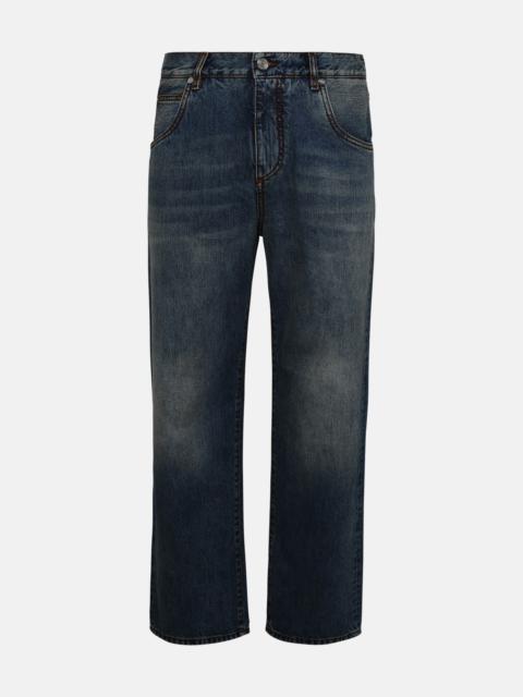 Etro Blue cotton jeans