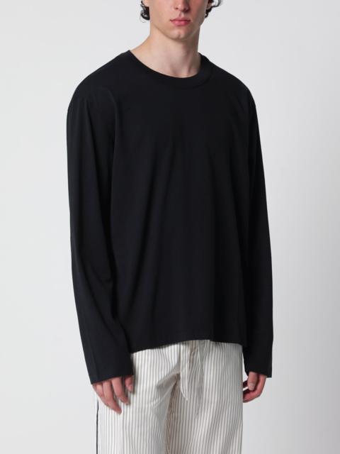 TEKLA Black long-sleeve T-shirt