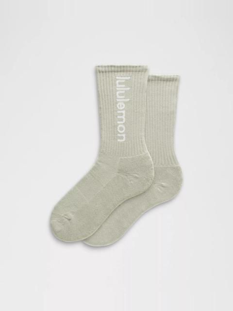 lululemon Unisex Daily Essential Crew Socks *Wordmark