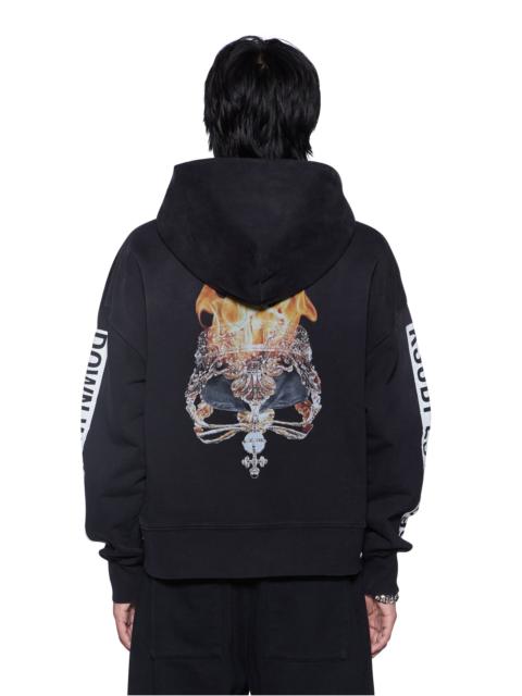 Ksubi KINGS HALEN ZIP HOODIE BLACK FADE