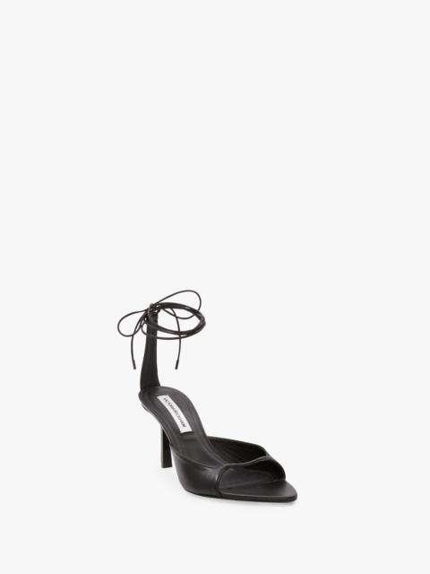 Victoria Beckham Eliza Stiletto Sandal In Black Leather