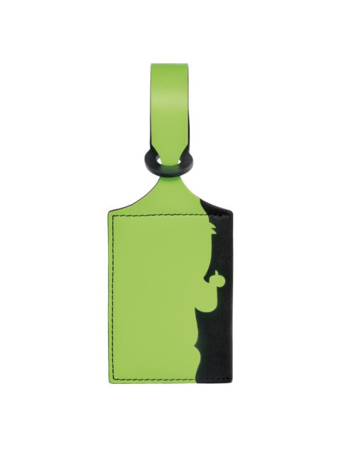 Longchamp LGP Travel Luggage tag Green Light - Leather